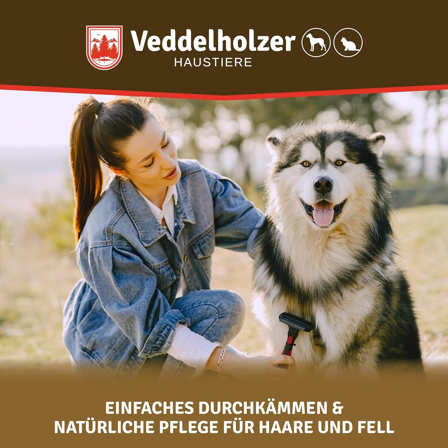 Veddelholzer 250ml Coconut Grooming Dog  Cat Detangling Spray Puppy Fur Accessories Dog Perfume Accessories Cat Grooming Dog Supplies