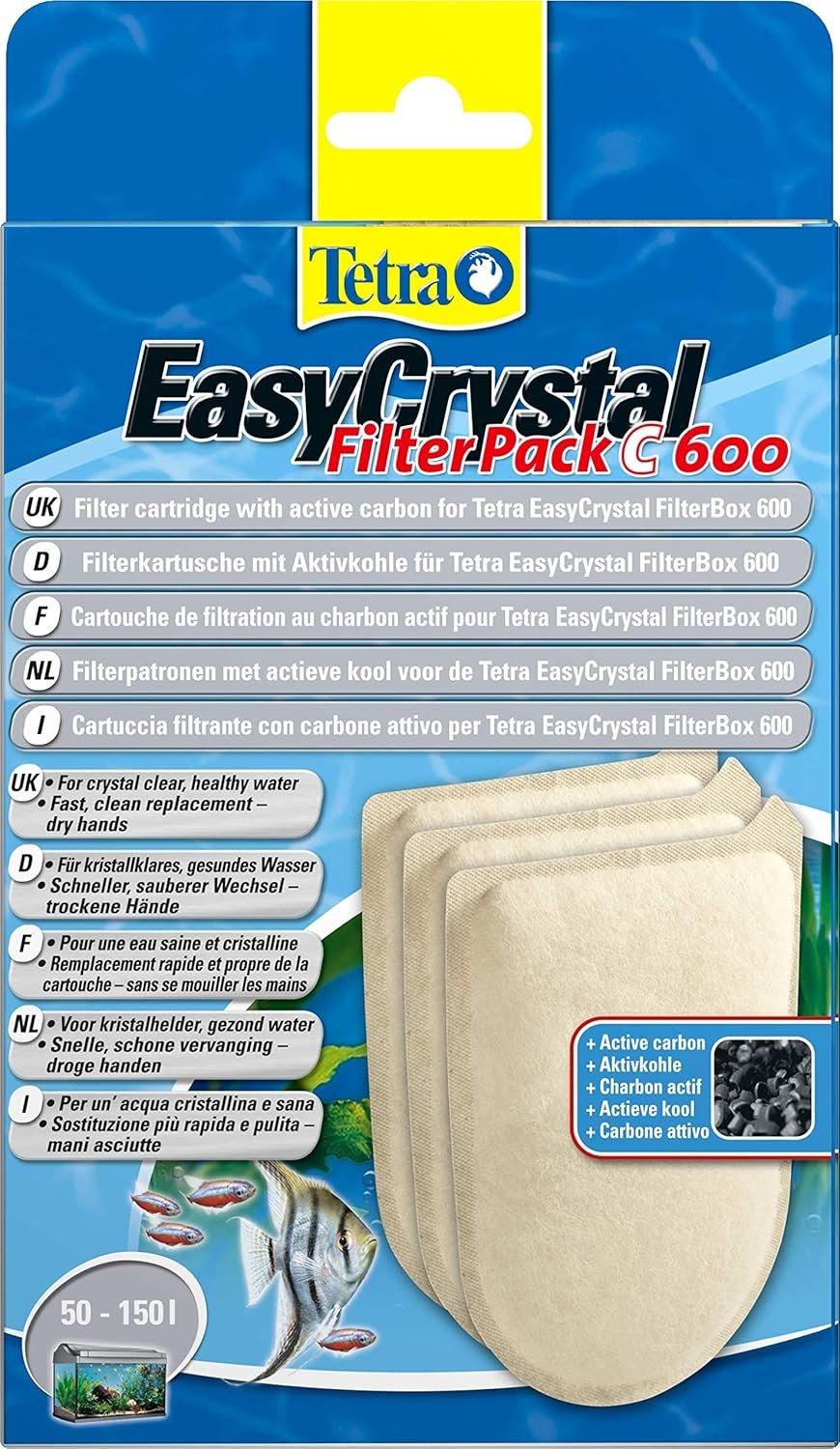 Tetra EasyCrystal Filter Pack, Single