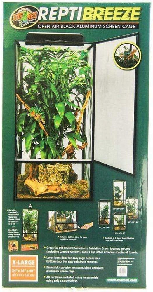 Zoo Med RI-10E Repti Breeze Screen Cage, 40 x 40 x 50 cm