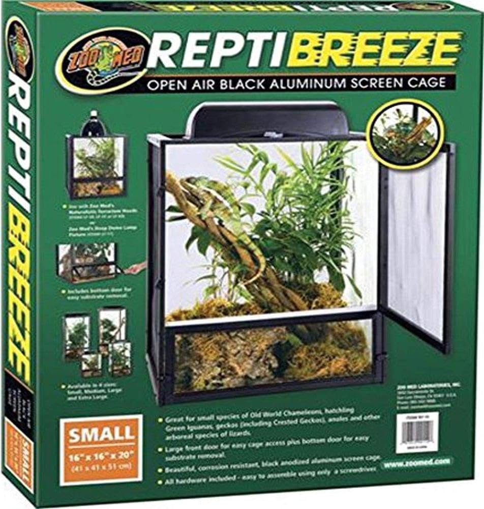 Zoo Med RI-10E Repti Breeze Screen Cage, 40 x 40 x 50 cm